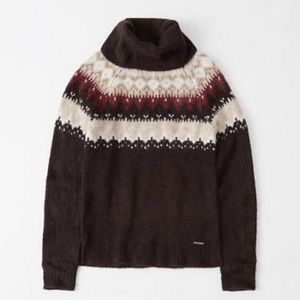 Abercrombie and fitch fair isle sweater, EUC